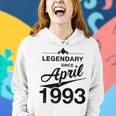 30 Geburtstag 30 Jahre Alt Legendär Seit April 1993 V2 Frauen Hoodie Geschenke für Sie