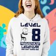 8 Jahre Level 8 Freigeschaltet Legendar Frauen Hoodie Geschenke für Sie