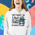 Aunts Expertise Funny Gender Reveal For Aunts Women Hoodie Gifts for Her
