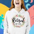 Awesome Retired 2023 Funny Retirement Women V2 Women Hoodie Gifts for Her