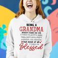 Being A Grandma Doesnt Make Me Old It Makes Me Blessed Gift Women Hoodie Gifts for Her