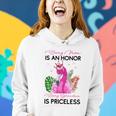 Being Mom Is An Honor Being Grandma Is Priceless Flamingo Women Hoodie Gifts for Her