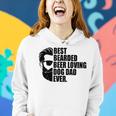 Best Bearded Beer Loving Dog Dad Pet Lovin Owner Gifts Gift For Mens Women Hoodie Gifts for Her