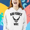 Cool Air Force Wife Gift | Best Proud Veteran Military Women Women Hoodie Gifts for Her