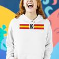 Fussball Spanien Fussball Outfit Fan Frauen Hoodie Geschenke für Sie