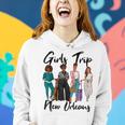 Girls Trip New Orleans For Melanin Afro Black Vacation Women Women Hoodie Gifts for Her