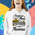 Happiness Is Being A Mom And Mawmaw Sunflower Gift Gift For Women Women Hoodie Gifts for Her