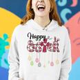 Happy Easter Day Christian Religious Jesus Cute Bunny Egg Women Hoodie Gifts for Her