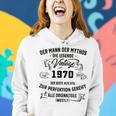 Herren Vintage Der Mann Mythos Die Legende 1970 53 Geburtstag Frauen Hoodie Geschenke für Sie