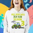 Kinder Ich Bin Schon 3 Traktor Hoodie für Jungen, Trecker Motiv Geschenke für Sie