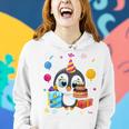 Kinder Pinguin-Party 9. Geburtstag Hoodie, Pinguin Mottoparty Outfit Geschenke für Sie