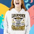 Legenden Sind Im August 1958 Geboren 65 Geburtstag Lustig Frauen Hoodie Geschenke für Sie