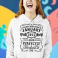 Legenden Wurden Im Januar 1953 Geschenk 70 Geburtstag Mann V4 Frauen Hoodie Geschenke für Sie