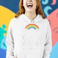 Lucky Mama With Rainbow For St Patricks Day Family Mom Women Hoodie Gifts for Her