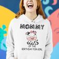 Mommy Of The Birthday For Girl Cow Farm First Birthday Cow Women Hoodie Gifts for Her