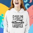 Retro Car V2 Women Hoodie Gifts for Her