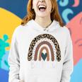 Unity Day Orange Anti Bullying Leopard Raibow Be Kind Women Hoodie Gifts for Her