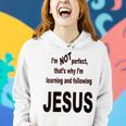 Womens Im Not Perfect Women Hoodie Gifts for Her