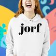 Womens Jorf Funny Jury Duty Trial Attorney Juror Judge Women Hoodie Gifts for Her