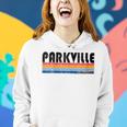 Womens Vintage 70S 80S Style Parkville Mo Women Hoodie Gifts for Her