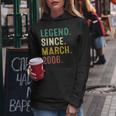 17 Years Old Gifts Legend Since March 2006 17Th Birthday Women Hoodie Funny Gifts