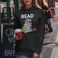 Funny Teacher Library Read Book Club Piggie Elephant Pigeons  V6 Women Hoodie
