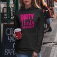 30Th Birthday Gift Pink Dirty Thirty 30 Bestie Sister Wife Women Hoodie Unique Gifts