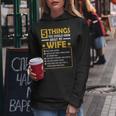 5 Things You Should Know About My Wife Funny Mommy Women Hoodie Unique Gifts