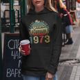 50 Years Old Gifts Vintage February 1973 50Th Birthday Gift Women Hoodie Funny Gifts