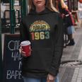 60 Years Old Mens Vintage February 1963 60Th Birthday Gifts Women Hoodie Funny Gifts