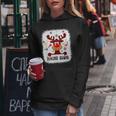 Bleached Teacher Squad Reindeer Funny Teacher Christmas Xmas V20 Women Hoodie Graphic Print Hooded Sweatshirt Personalized Gifts