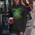 Born Lucky On St Patricks Day Autism St Patricks Day Gnomes Women Hoodie Funny Gifts