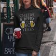 Cheers And Beers To 60 Years - 60Th Birthday Gift Women Hoodie Unique Gifts