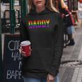 Daddy Lgbt Gay Lesbian Pride Rainbow Support Fathers Day Women Hoodie Unique Gifts