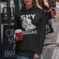 Detektiv Spy Squad Spy Kostüm Investigate Espionage Agent Frauen Hoodie Lustige Geschenke