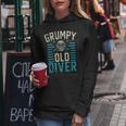 Diving Grumpy Old Diver Women Hoodie Personalized Gifts
