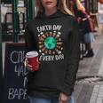 Earth Day Everyday All Human Races To Save Mother Earth 2021 Women Hoodie Funny Gifts