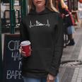 Fahrrad Spruch Radfahrer Herzschlag Rad Mountainbike Frauen Hoodie Lustige Geschenke