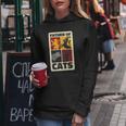 Father Of Cats Funny Women Hoodie Unique Gifts