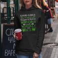 Funny Quote Irish Girls Are Whiskey On Ice St Patricks Day Women Hoodie Funny Gifts