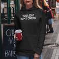 Funny Saying Sarcastic Vintage Your Dad Is My Cardio Women Hoodie Unique Gifts