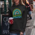 Groovy Earth Day Save Our Home Go Planet Rainbow Earth Women Hoodie Unique Gifts