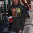 Herren Retro Mario Mann Mythos Legende Geburtstag Geschenk Frauen Hoodie Lustige Geschenke