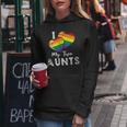 I Love My Two Aunts Lgbt Gay Lesbian Pride Women Hoodie Unique Gifts