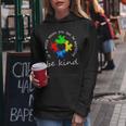 In A World Where You Can Be Anything Be Kind Autism Puzzle Women Hoodie Unique Gifts
