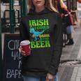 Irish I Could Drink This BeerRex St Patricks Day Women Hoodie Funny Gifts