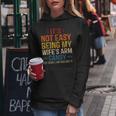 Its Not Easy Being My Wifes Arm Candy But Here I Am Women Hoodie Unique Gifts