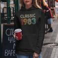 Klassisch 1983 Vintage 40 Geburtstag Geschenk Classic Frauen Hoodie Lustige Geschenke