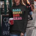 Mama Mommy Mom Bruh Mothers Day Vintage Funny Groovy Mother Women Hoodie Unique Gifts