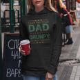 Mens I Have Two Titles Dad And Grumpy Funny Fathers Day For Dad Women Hoodie Funny Gifts